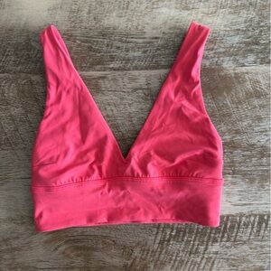 Glaze Pink Align V-Neck Bra C/D (4)